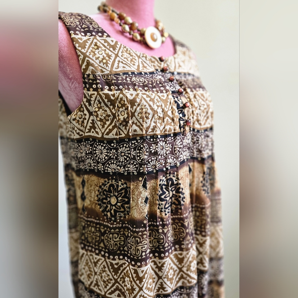 Dressbarn dress, tribal print. Size 8